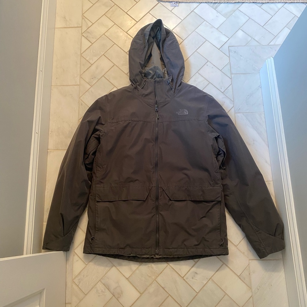 North Face Insulated Winter Jacket - Grey